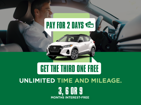 Go farther without paying more with National Car Rental